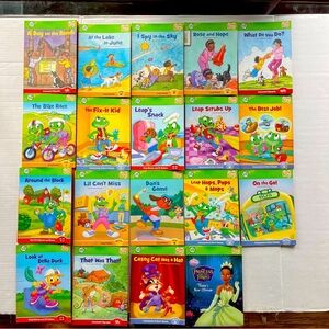 Leap Frog Bundle Of 19 Kids Books .